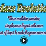 Test je navigatie- en logische vaardigheden in Maze Evolution. Leid je speler door 28 steeds complexere doolhoven met eenvoudige, intuïtieve sleepbesturing.
