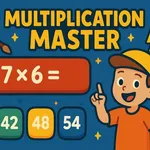 Scherp je rekenvaardigheden aan met Multiplication Master. Oefen je tafels in diverse spelmodi, verbeter je snelheid en test je geheugen. Los problemen snel op…