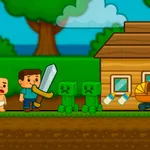Begeleid Steve en bescherm Baby Noob tegen monsters in dit spannende 2D-avontuur. Ruim elk gebied op en verzamel items voor een veilige reis naar de finish.