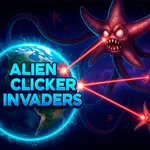 Verdedig de Aarde tegen meedogenloze buitenaardse hordes in dit intense klikspel. Upgrade je vuurkracht om te overleven en een nieuwe topscore te behalen.