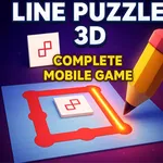 Test je precisie en focus in Line Puzzle 3D. Leid je potlood om ingewikkelde vormen te traceren in een interactieve omgeving voor een bevredigende uitdaging.