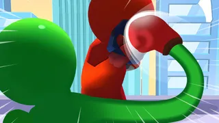 Ontketen wild gebogen stoten om je vijanden te slim af te zijn in dit hilarische arena-vechtspel. Beheers de kunst van de curve en schakel elke tegenstander…