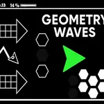 Test je timing en precisie in Geometry Waves, een uitdagend ontwijkingsspel. Navigeer door neon doolhoven, ontwijk bewegende obstakels en beheers 30 unieke…