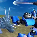 Bestuur een krachtige mech-krijger en vecht tegen golven van gigantische dinosaurussen. Verzamel munten om je aanval en gezondheid te upgraden en de arena te…