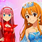 Laat je innerlijke stylist los in dit glamoureuze anime mode spel. Kleed iconische personages aan voor de rode loper en creëer verbluffende Met Gala looks.