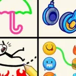 Test je logica en ruimtelijk inzicht in One Line Drawing. Verbind alle stippen met één ononderbroken lijn zonder je pad opnieuw te volgen. Speel nu gratis!