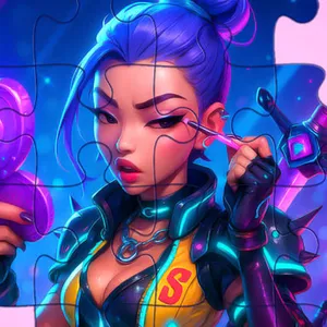 Zet prachtige afbeeldingen in elkaar in deze K-Pop-thema legpuzzel. Kies uit meerdere moeilijkheidsgraden en test je vaardigheden met 12 unieke uitdagingen.