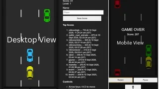 Kruip achter het stuur in een spannende eindeloze racer. Baan je een weg door drukke rijstroken, ontwijk obstakels en overleef zo lang mogelijk. Speel nu!