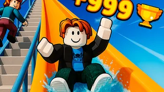 Beklim torenhoge structuren en race van spannende glijbanen om munten te verzamelen in dit levendige obby-spel. Werk samen met schattige huisdieren om je…