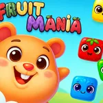 Help een vriendelijk personage heerlijk fruit te verzamelen in deze levendige tik-en-match puzzel. Plan je zetten om enorme combo's te creëren en het bord leeg…