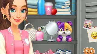 Organiseer rommelige kluisjes en bureaus, creëer dan de perfecte outfit in deze leuke schoolmode-uitdaging. Speel Sorteren en Stylen voor een creatieve…