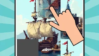 Stel prachtige, handgemaakte pixelkunstscènes samen in deze unieke schuiflegpuzzel. Een perfecte manier om te ontspannen en je visuele vaardigheden te testen.